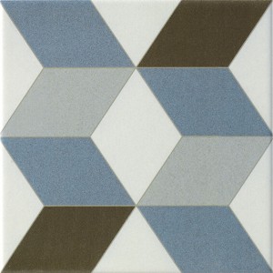 Richmond Chokongoletsera Ceramic Tile Press Edge Mu 200x200mm Pakhoma ndi Floor Mix DC62 8 mapatani