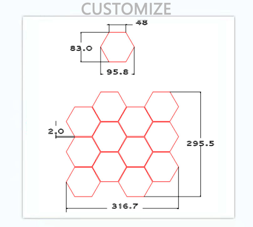 custome-Hexagon